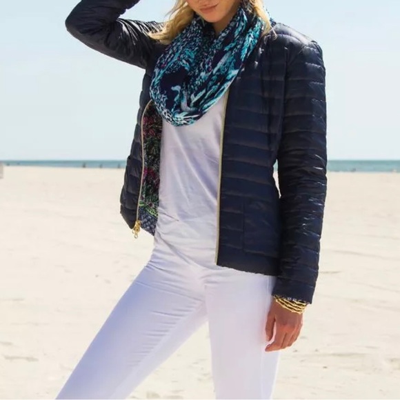 LILLY PULITZER Lilah Printed Reversible Jacket NWT - Picture 11 of 15